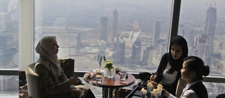 В Арабских Эмиратах открылся самый высотный ресторан в мире