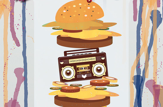 RnB BooM: Hip-hop burger