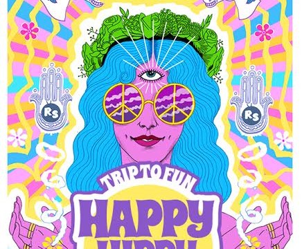 Happy Hippy. Trip To Fun