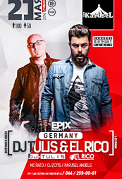 День рождения KaruseL club: DJ TULIS & EL RICO