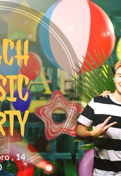 Beach music party!