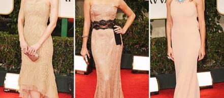 Топ-10 платьев Golden Globe Awards 2012
