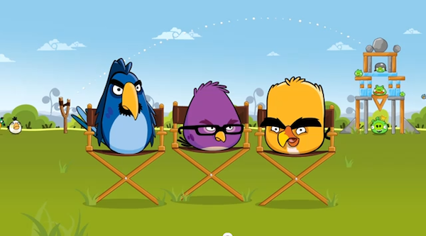Новые герои в Google Chrome: Angry Birds (Видео)
