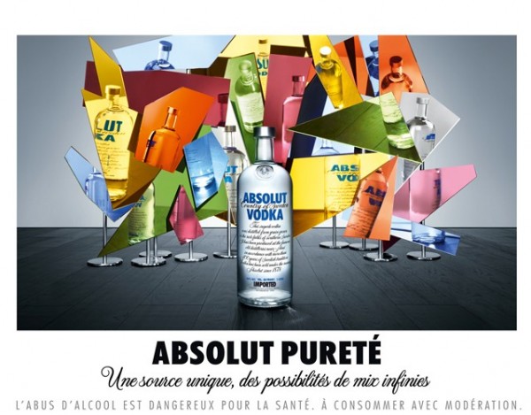 Новая реклама  Absolut Vodka