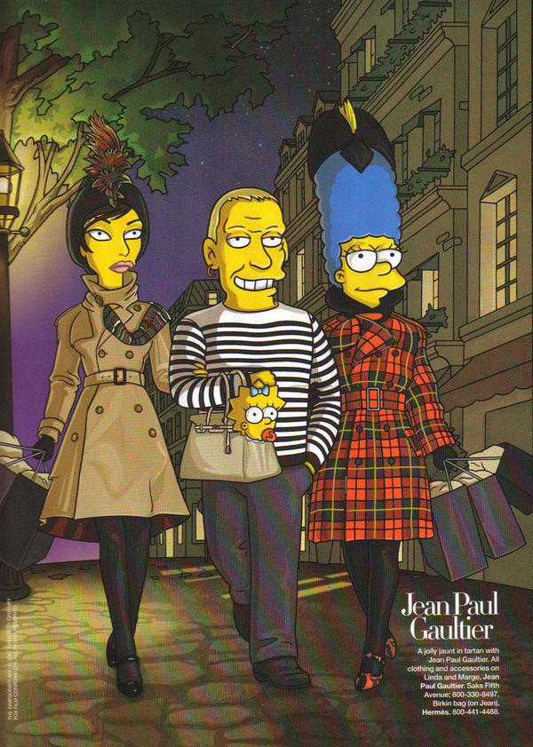 Симпсоны отправляются в Париж с Линдой Евангелистой