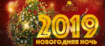 Новый год 2019 в концерт-холле «Аллегро»