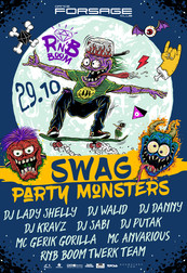 RnB Halloween. Swag Party Monsters