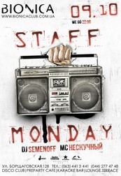 Staff Monday