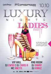 Luxury nights. Ladies party