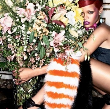 Фотосессия Рианны для журнала  Interview