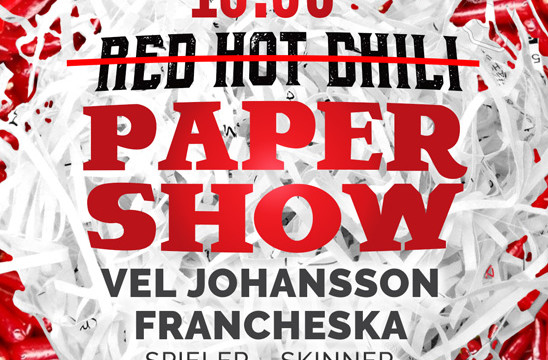 Red hot chili Paper show