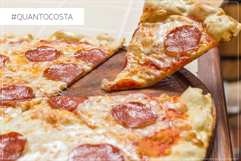 Тосканская пицца в ресторане #quantocosta!