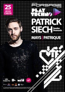 PLAY TECHNO! Patrick Siech (Sweden)