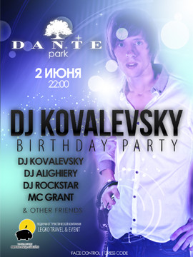 BIRTHDAY PARTY DJ KOVALEVSKY