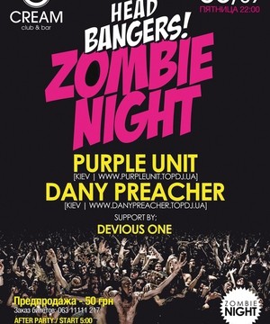 Headbangers Zombie Night