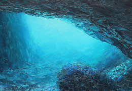 Выставка подводной живописи Андре Лабана