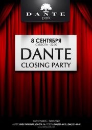 Dante closing party