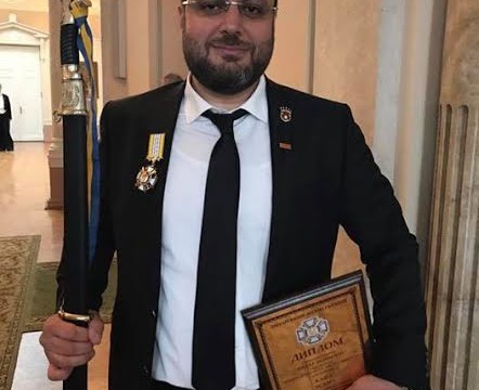 Усама Кафа получил почетное звание «Рыцарь Отечества»