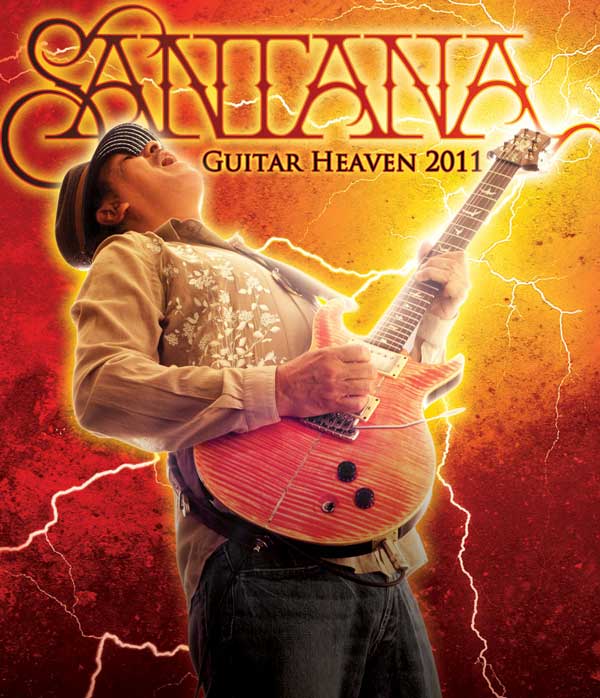 Гитара flac. Guitar Heaven плакат. - Splendiferous Santana. Guitar Heaven. При Сантана.