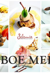 Новое меню в ресторане Solomia!