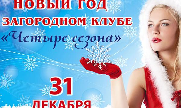 Где отметить Новый Год 2017: загородный комплекс «Четыре сезона»