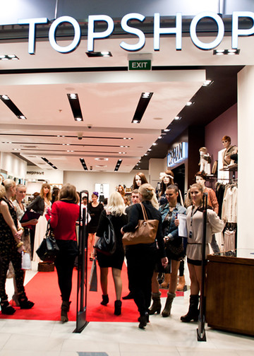 Презентация коллекции Кейт Мосс для Топшоп