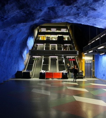 Самое красивое метро в мире