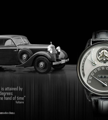 Mercedes 320 Tourbillion Watch