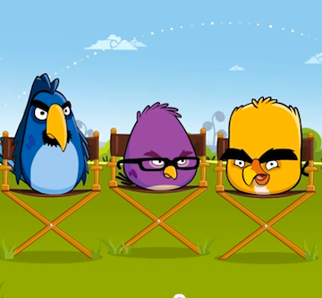 Новые герои в Google Chrome: Angry Birds (Видео)