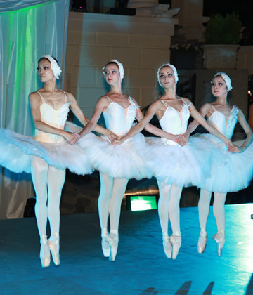 Премьера open-air балета «Лебединое озеро»