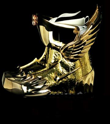 Золотые American Eagle от Nike