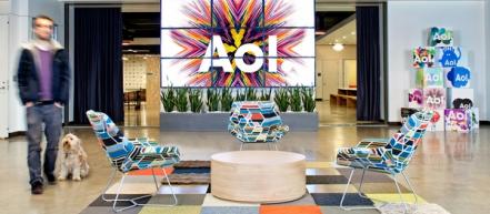Дизайн нового офиса AOL