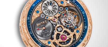 Часы из красного золота от Bovet