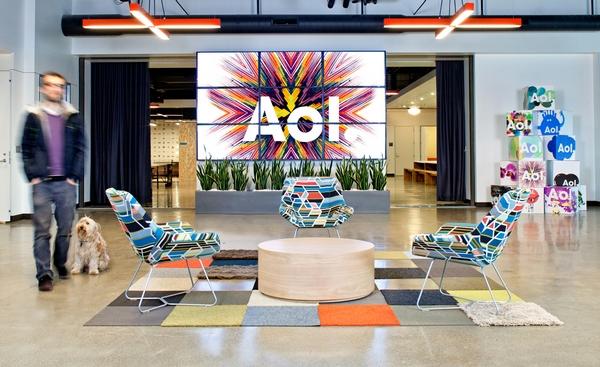 Дизайн нового офиса AOL