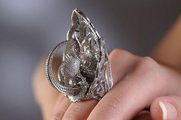 Кольцо «Царевна-Лебедь»