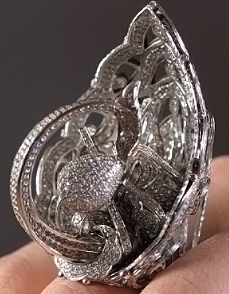 Кольцо «Царевна-Лебедь»