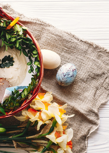 Где купить пасхальную корзину в Киеве 2018