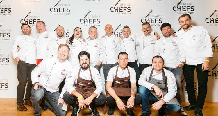 13 великих шеф-поваров на Creative Chefs Summit