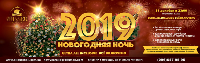Новогодняя ночь 2019  