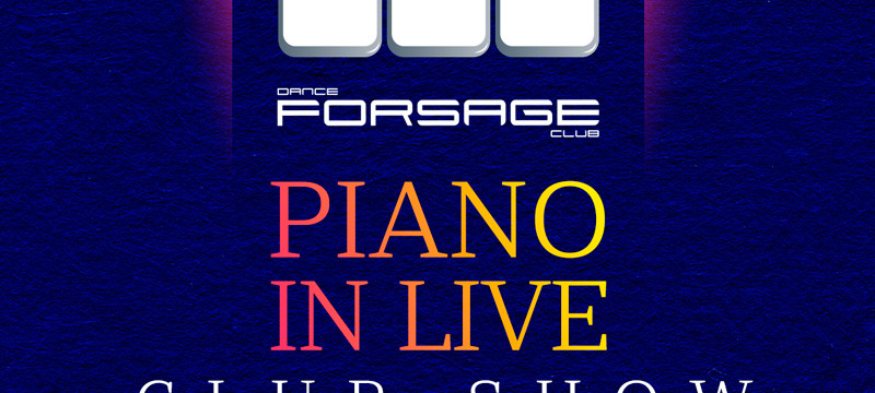 Piano in live. Club show
