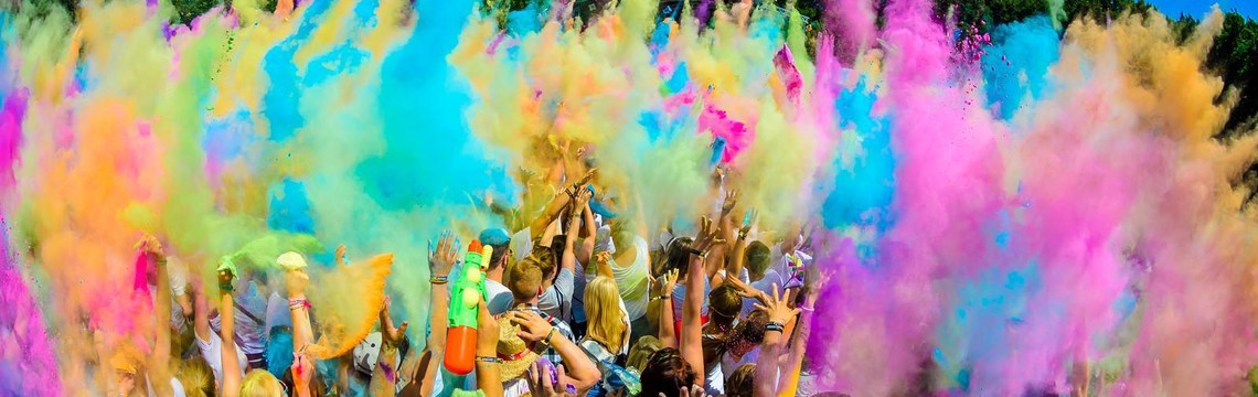 Международный Фестиваль красок Холи 2018