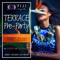 Terrace Pre-Party by DJ Finique & DJ Shot